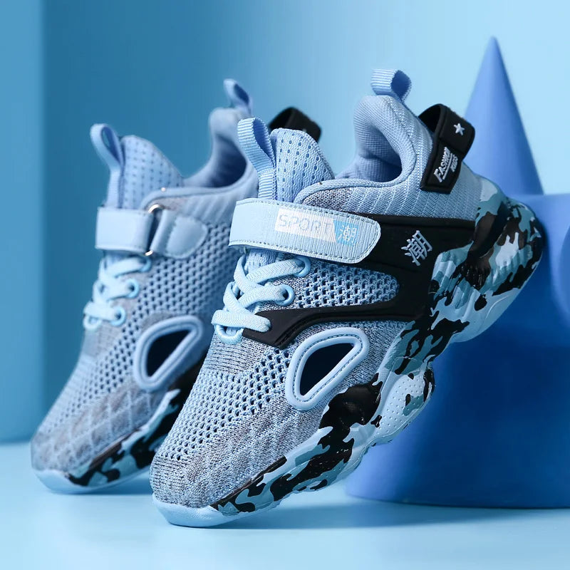 Boys’ Summer Casual Running Shoes – Fashion & Breathable