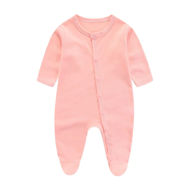 Baby Bodysuit 0–9M, Spring/Summer Romper for Boys & Girls