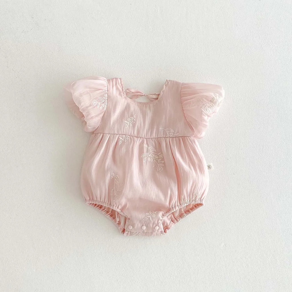 Baby Girl Summer Cotton Jumpsuit (0-2Y)