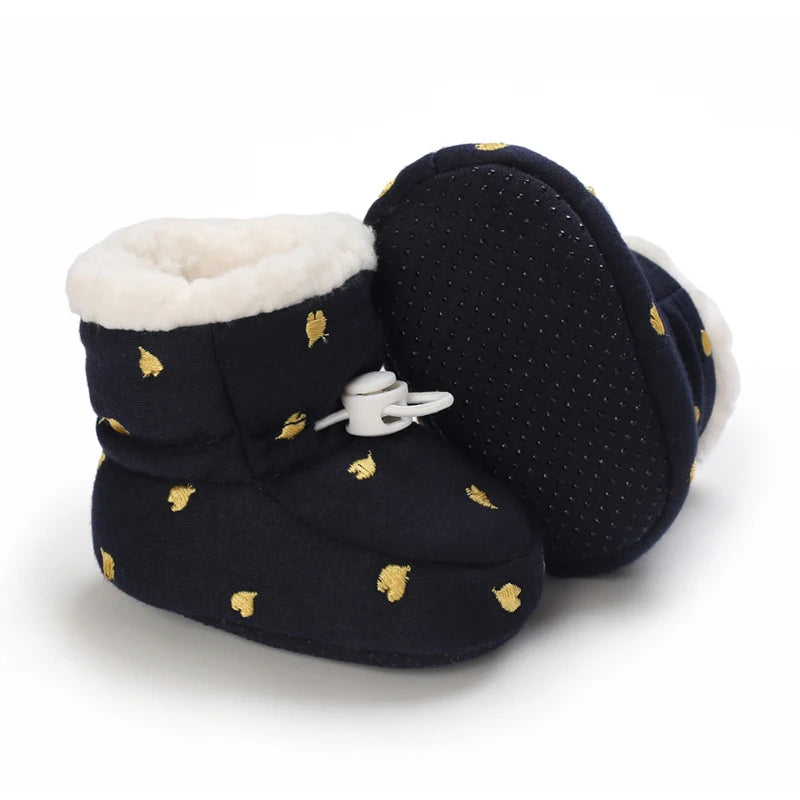 Winter Newborn Baby Cotton Booties