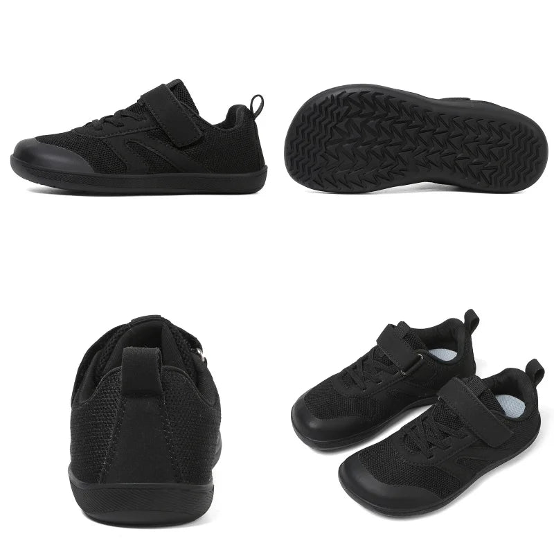 Kids’ Minimalist Barefoot Sneakers – Wide, Zero Drop