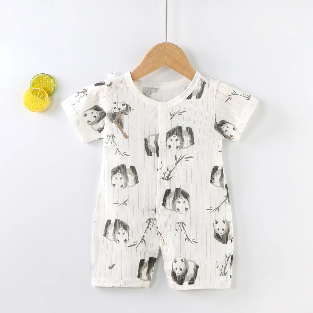 Short-Sleeved Thin Harness Infant Clothes