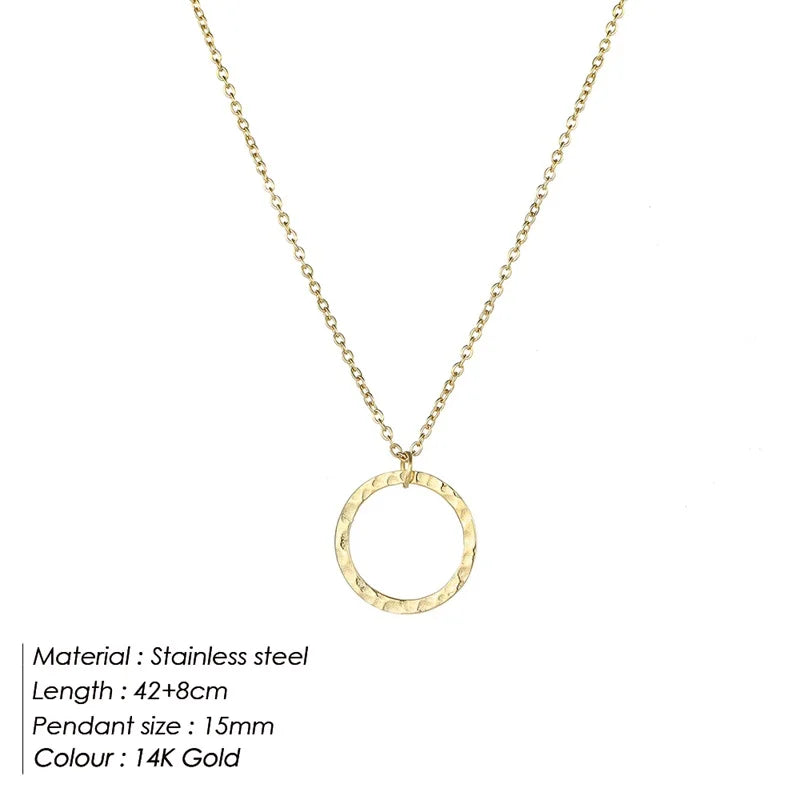 EManco Genuine Classic Necklace Design Round