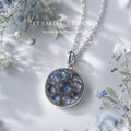 ITSMOS Mystical Labradorite Compass Pendant