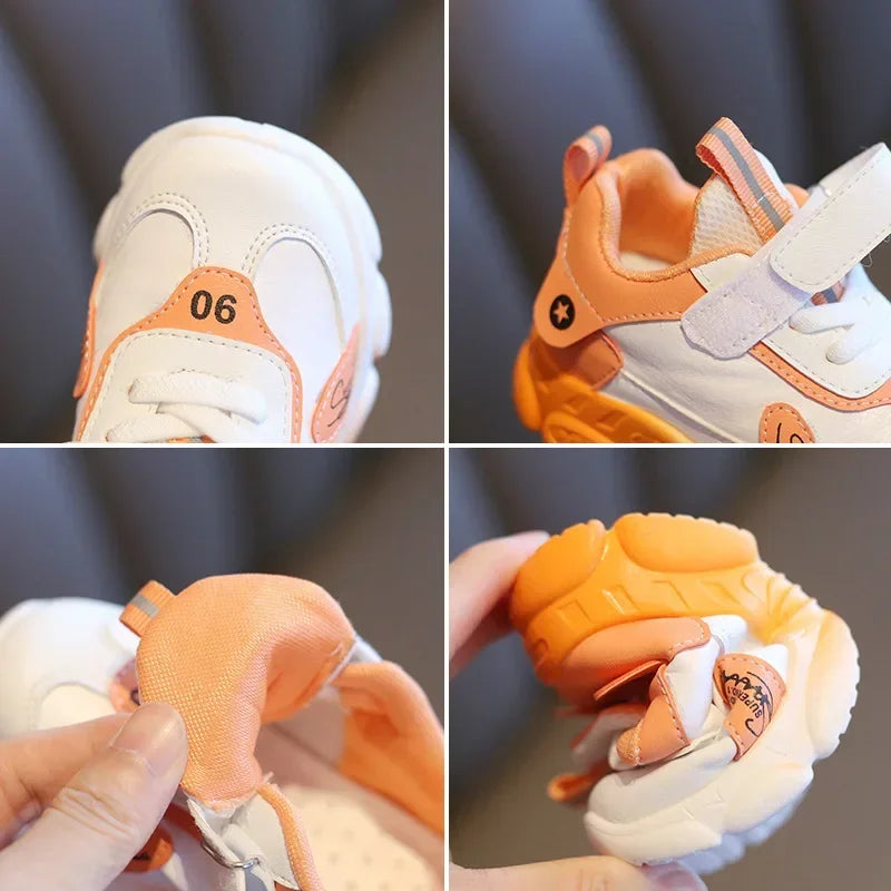 Kids’ Casual Sports Sneakers – Soft, Anti-Slip (Sizes 20–31)