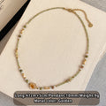 Natural Stone Bead Necklace