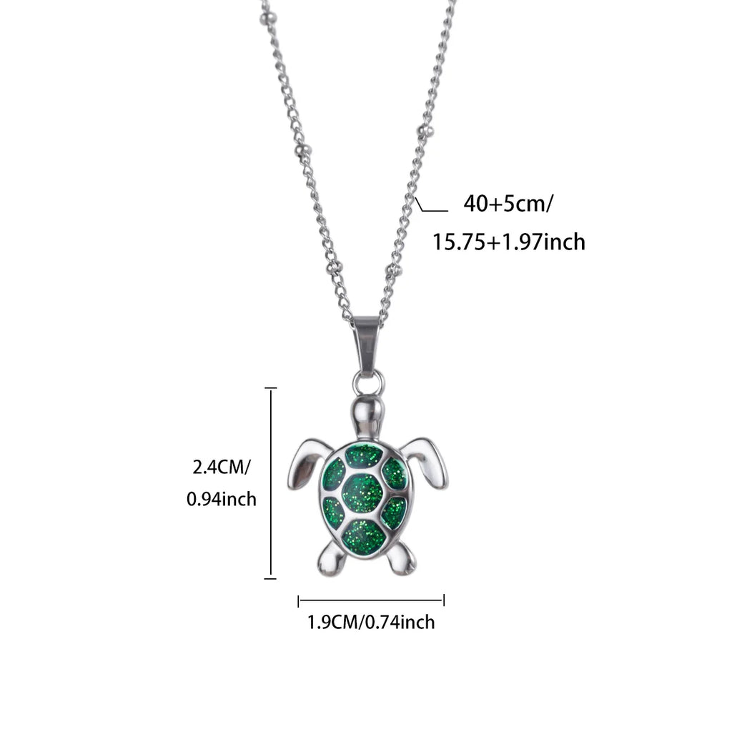 Turtle Spirit Pendant Necklaces For Women