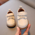 Baby Boys’ Spring/Autumn Oxfords – Soft PU Leather First-Step Shoes