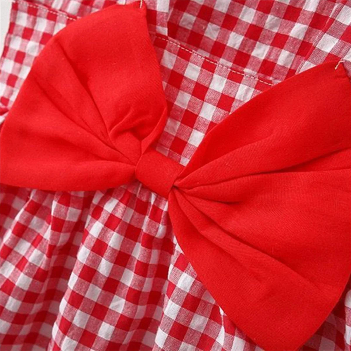 2Pcs/Set Baby Girl Plaid Sweet-  0 To 3 Years Children Clothes Suit & Hat