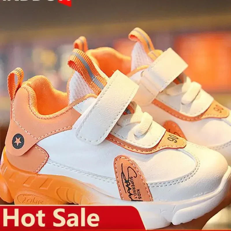 Kids’ Casual Sports Sneakers – Soft, Anti-Slip (Sizes 20–31)