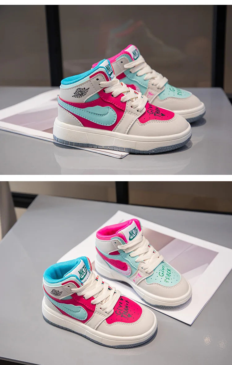 Kids Four-Season Sneakers – Boys & Girls Casual Sports Shoes