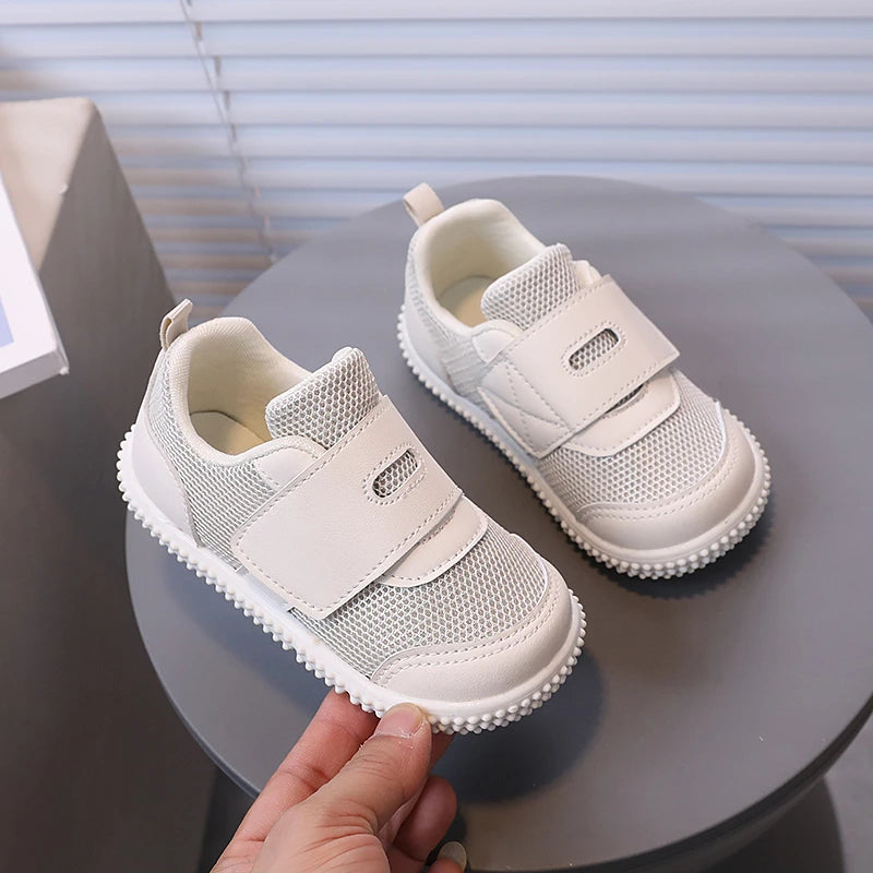 Kids’ Air Mesh Sneakers – Breathable, Non-Slip Running Shoes