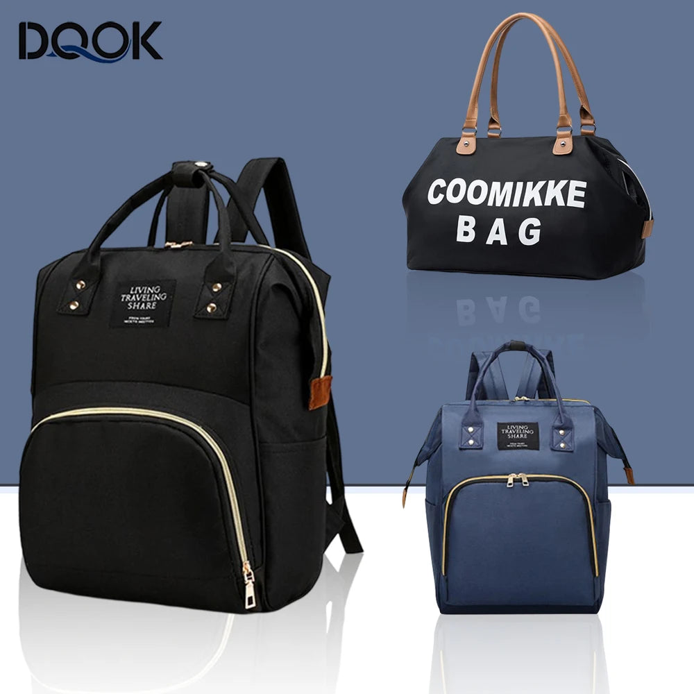 Multifunctional Mom & Baby Diaper Backpack
