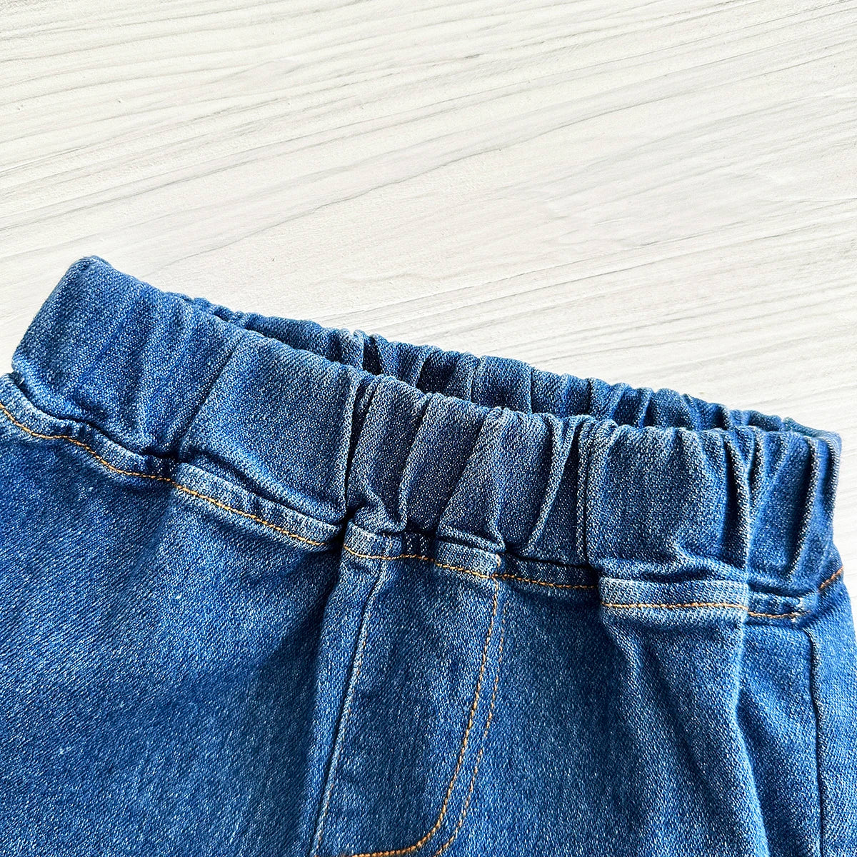 Baby Robot Embroidery Outfit – 2PCS (0–12M)