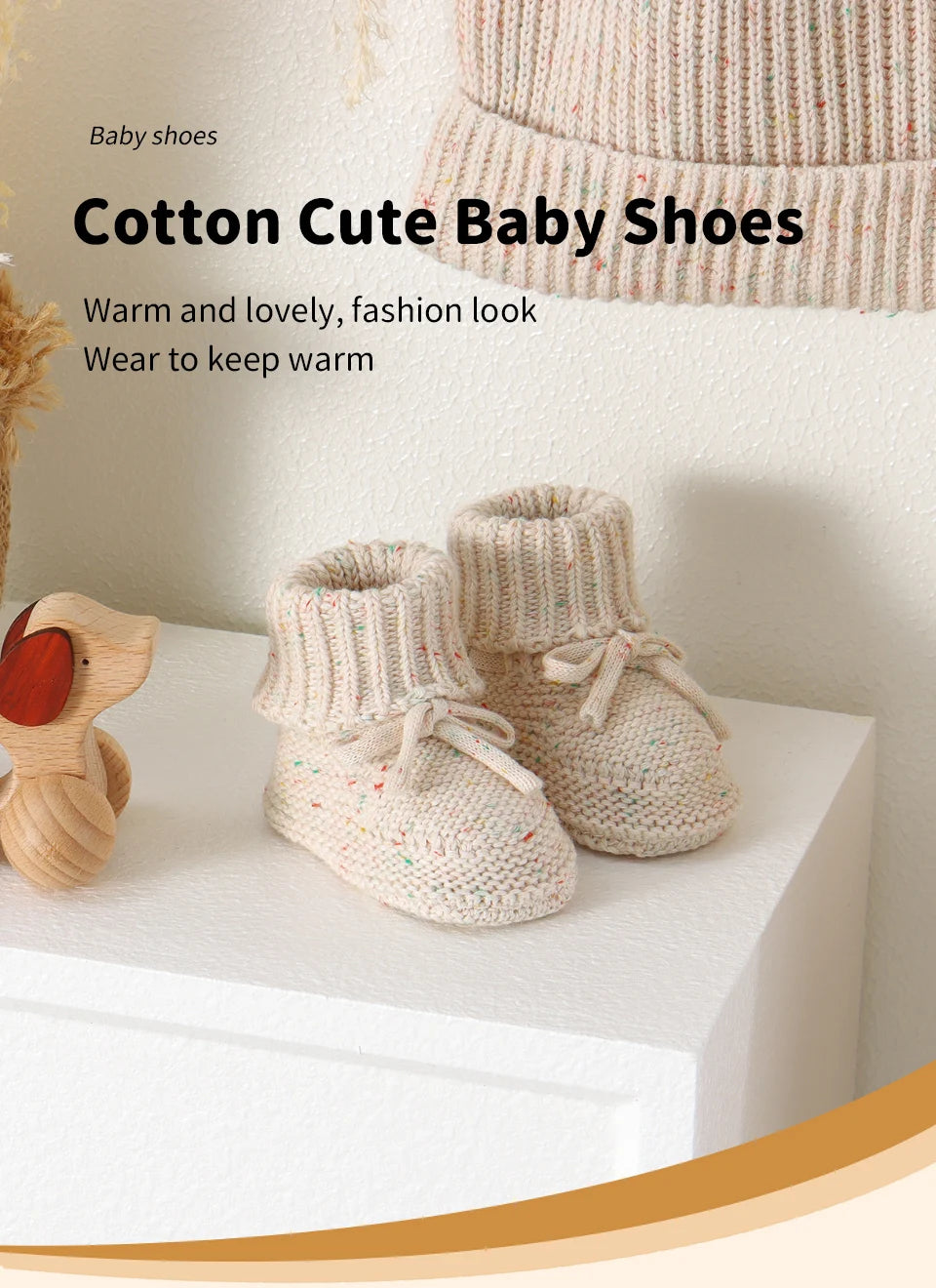 Baby First-Step Knit Shoes – Soft Sole Non-Slip Prowlers