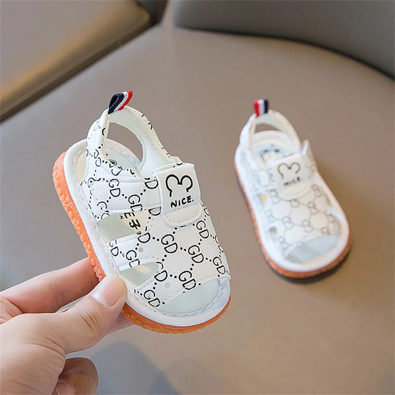 Kids Summer Sandals – Cute Cartoon Non-slip Toddler Shoes for Boys & Girls