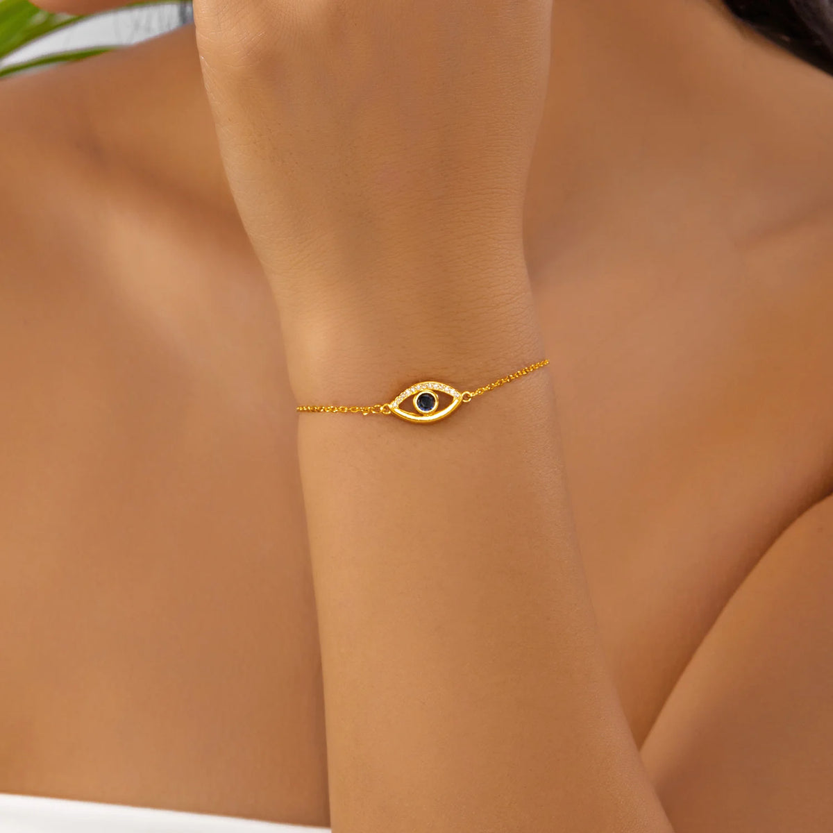 Exquisite Shiny Rhinestone Evil Eye