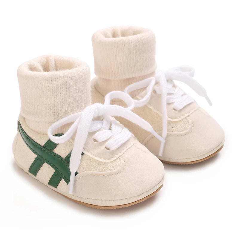 Baby Soft Cotton Shoes – Warm Ankle Sneakers for Toddlers & Newborns
