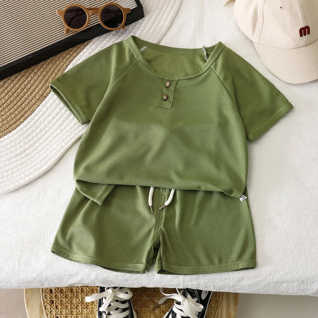 0-5Y  Children's Comfortable Breathable Casual Set