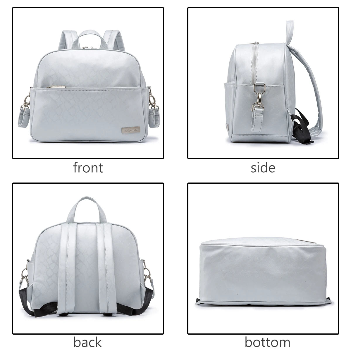 Soboba Stylish Mother Diaper Bag – Waterproof, Large Capacity Fashion Nappy Backpack