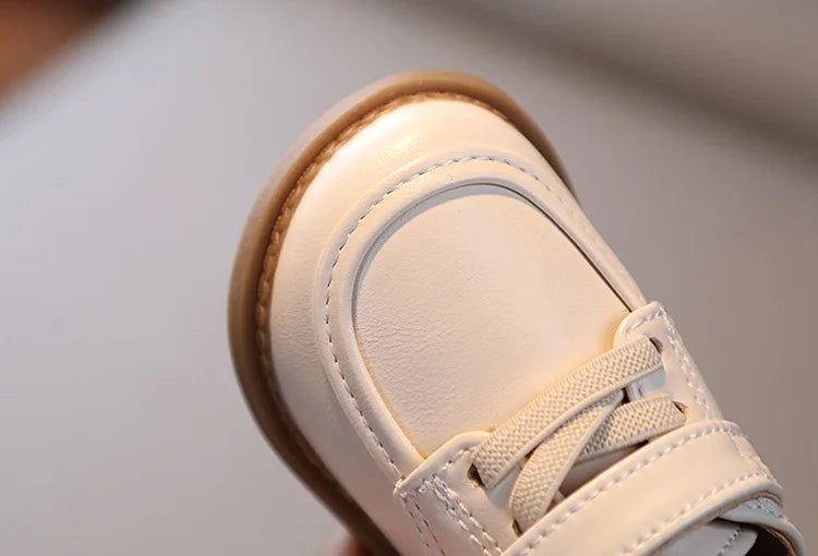 Baby Boys’ Spring/Autumn Oxfords – Soft PU Leather First-Step Shoes