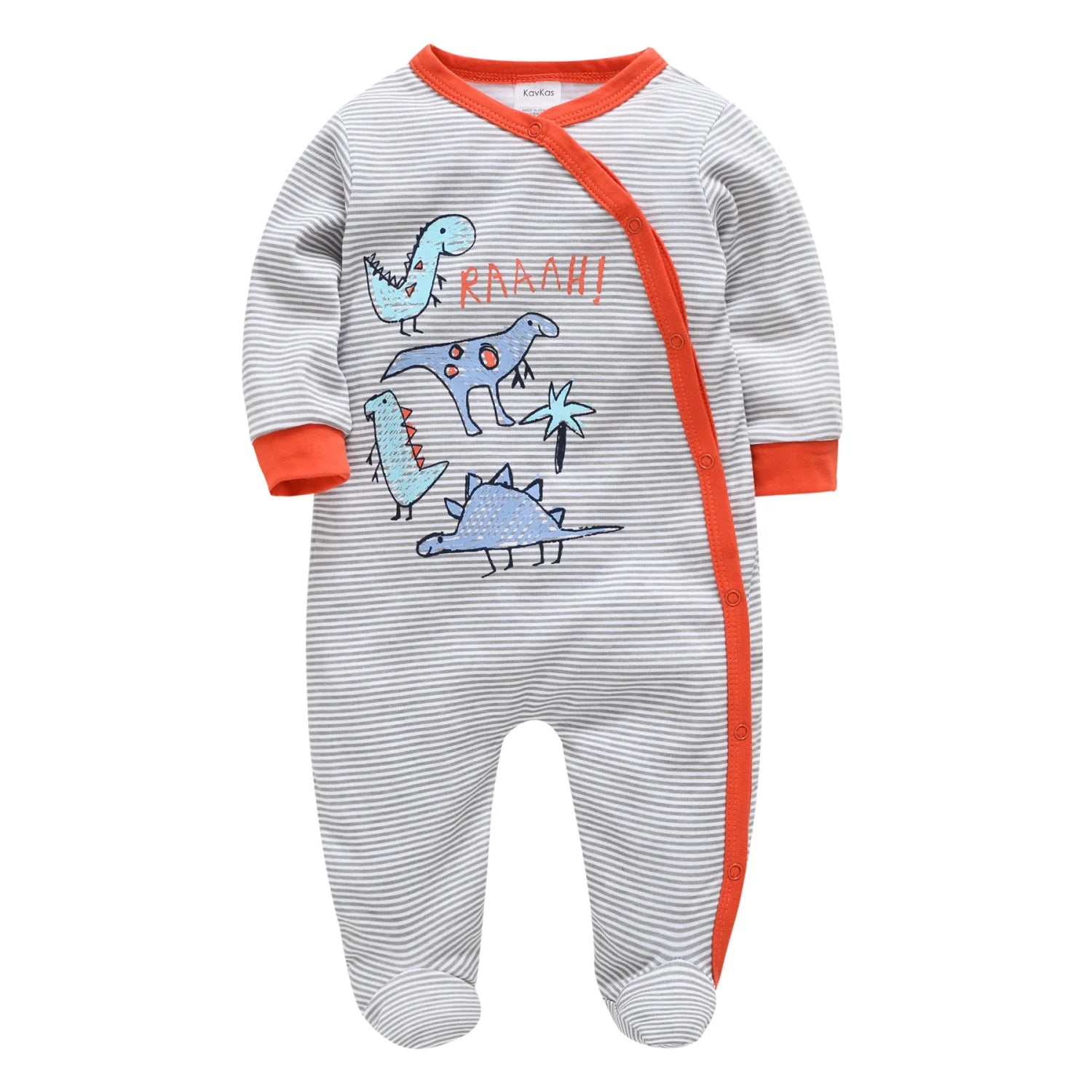Infant Girl Long Sleeve Jumpsuit, 0–12 Months