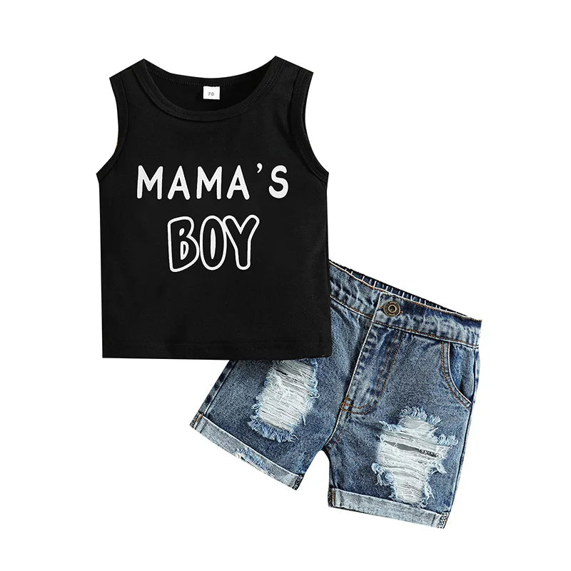 Baby Boys 2-Piece Summer Set