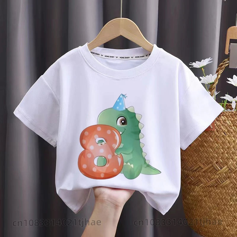 Cartoon Dinosaur Baby T-Shirt
