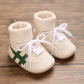 Baby Shoes & Socks (6–12M) – Soft Bottom Anti-Slip Sneakers