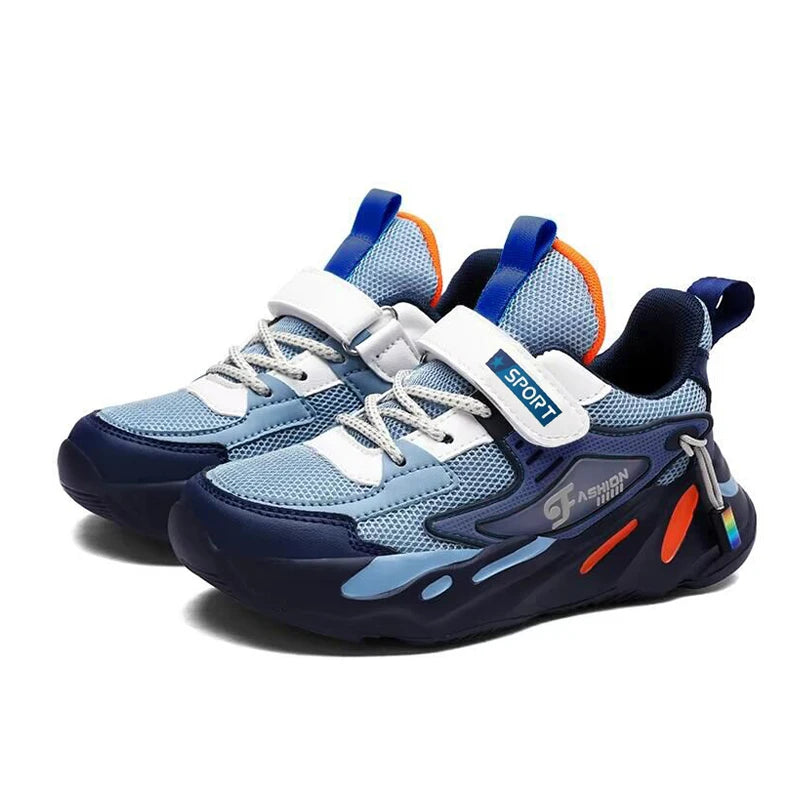 Kids Breathable Casual Sneakers – Outdoor Running & Tennis Shoes