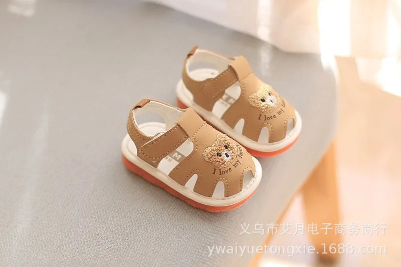 Baby Toddler Cartoon Sandals (0–2 Years)