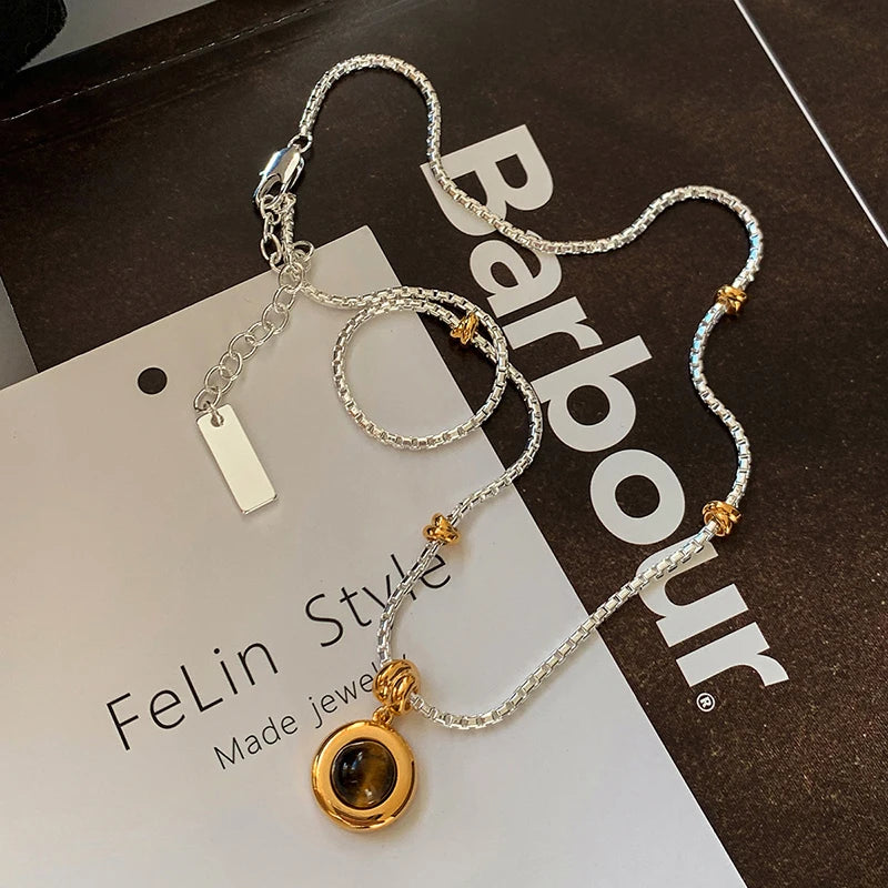 Gold and Silver Color Chain