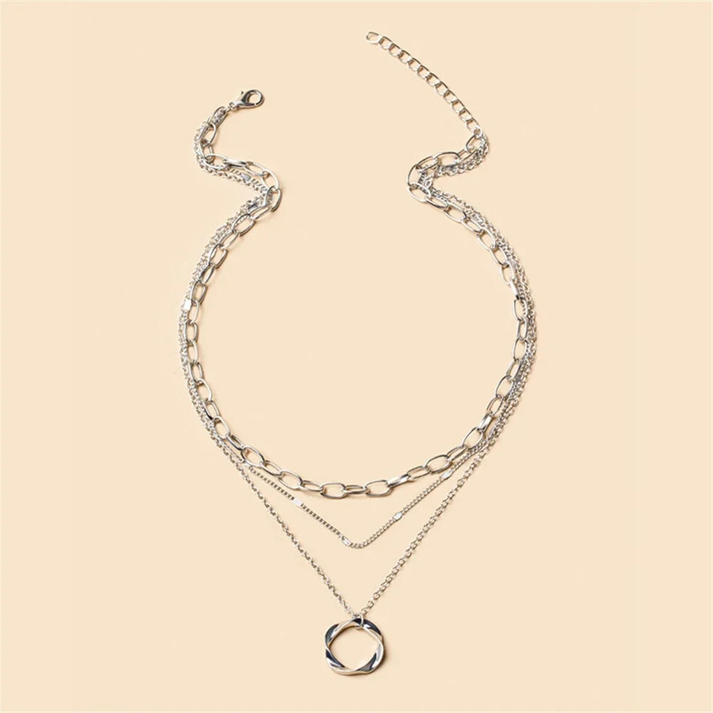 Gold Multi Layer Necklace