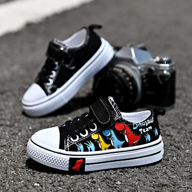 Kids Four-Season Sneakers – Breathable Soft-Soled Casual Shoes