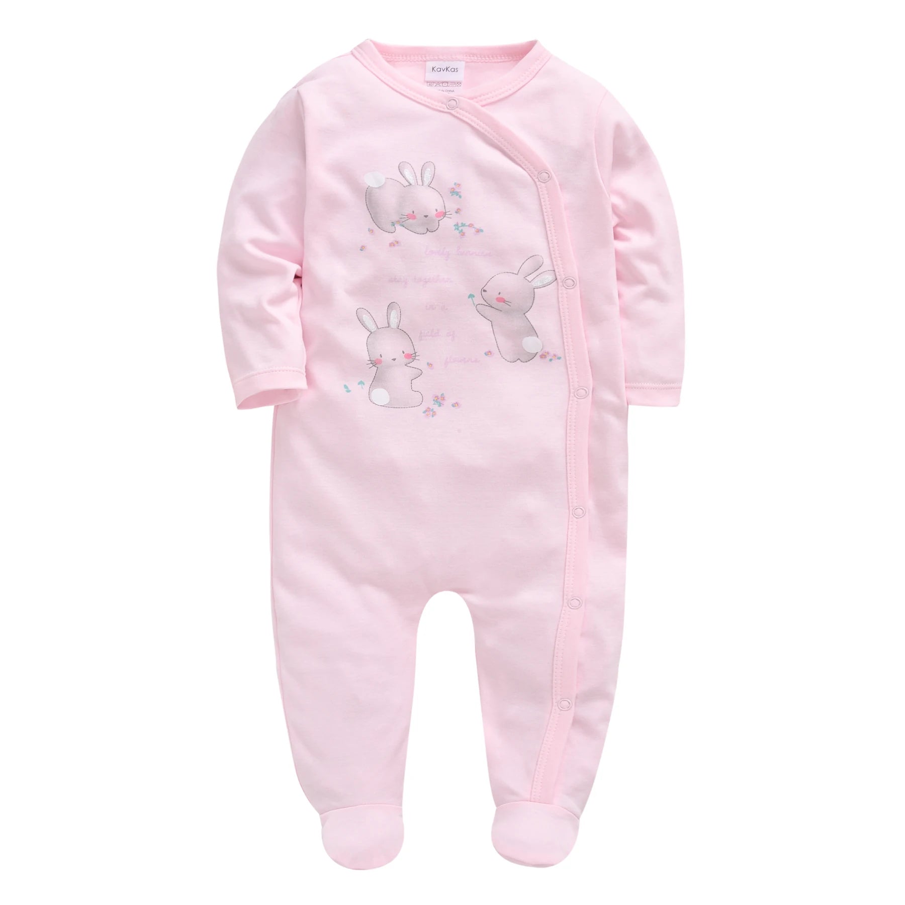 Infant Girl Long Sleeve Jumpsuit, 0–12 Months