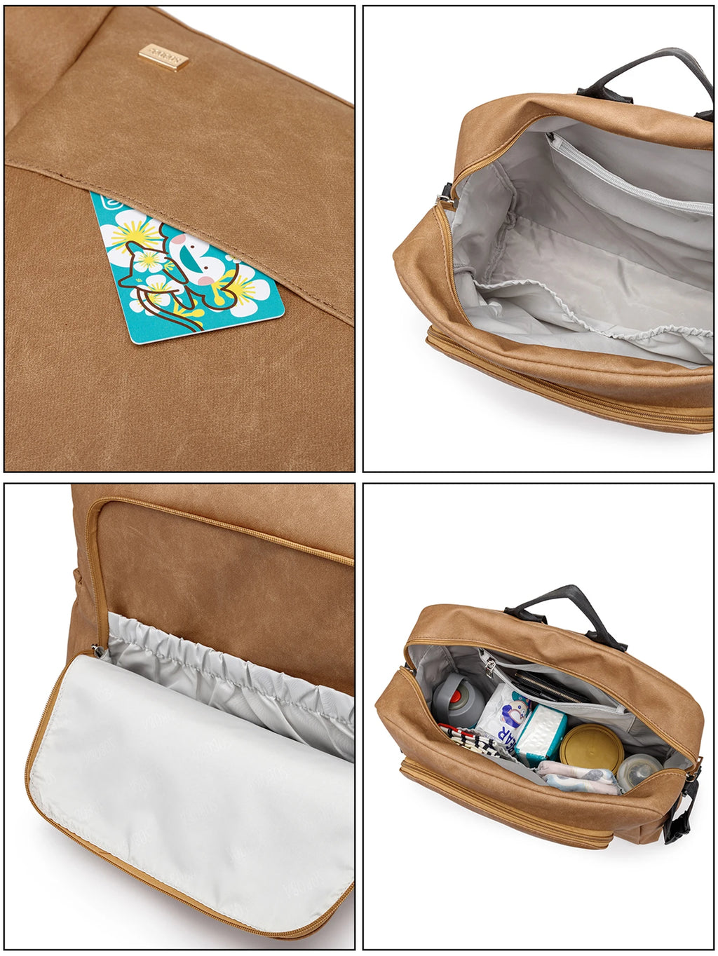 Soboba New Mommy Diaper Backpack – Large Capacity Multi-Functional Waterproof Bag for Quick Outings