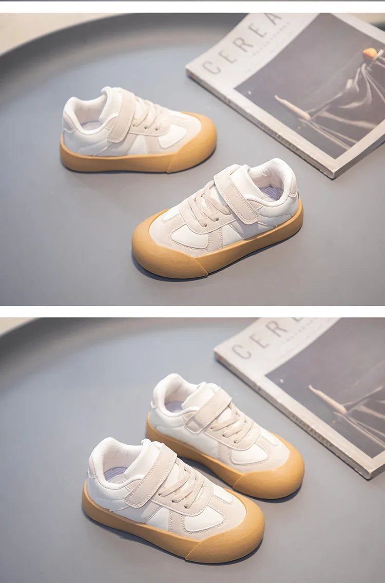 Kids’ Fashion Sneakers – Velcro Casual Sports Shoes