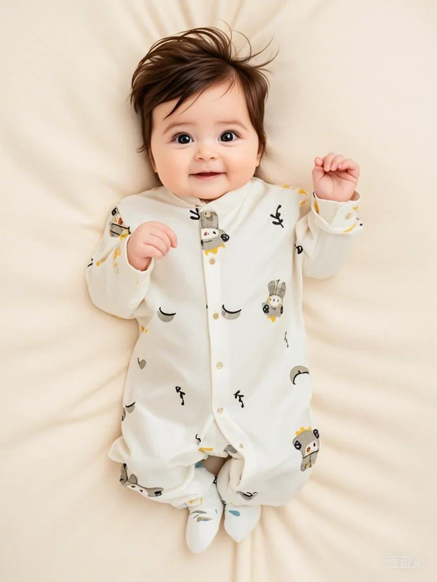 Autumn Baby Cotton Romper
