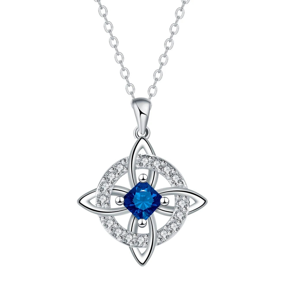 Dainty 5A Birthstone Pendant Necklace