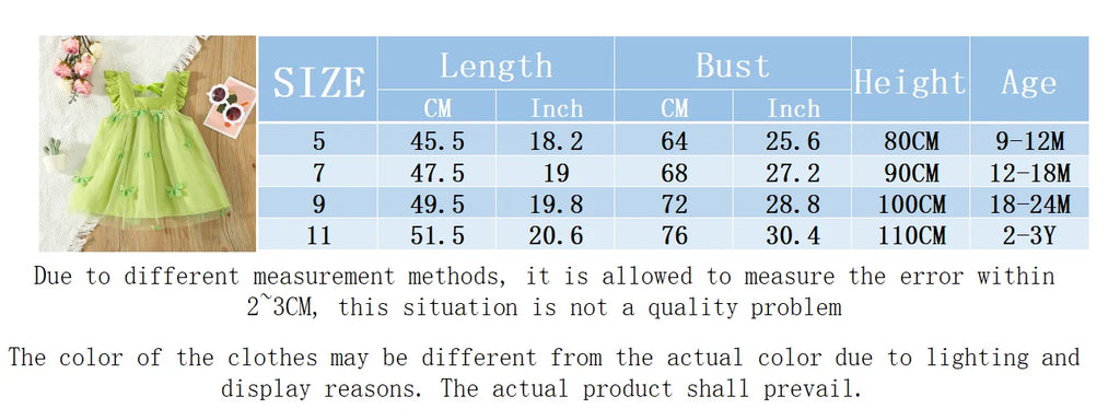 Baby Girl Mesh Princess Dress