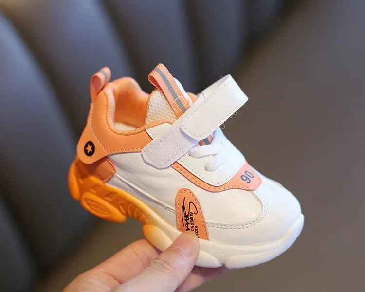 Kids’ Casual Sports Sneakers – Soft, Anti-Slip (Sizes 20–31)