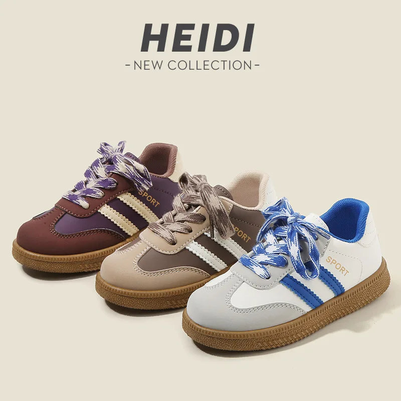 Kids’ German Training Sneakers – Soft Sole Casual Shoes