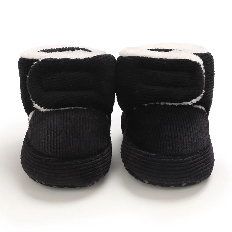 Baby Winter Snow Boots (0–18M) – Plush Soft Sole Toddler Shoes