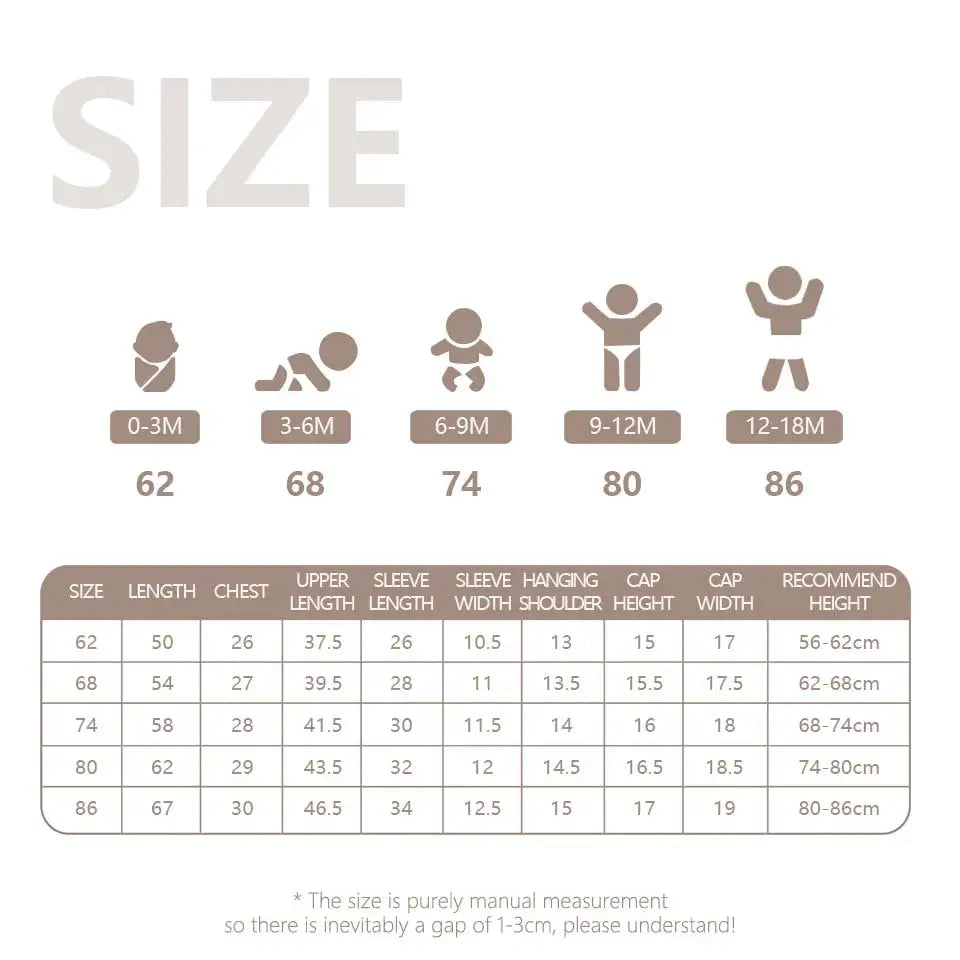 Outfits Sets 0-18m Costume