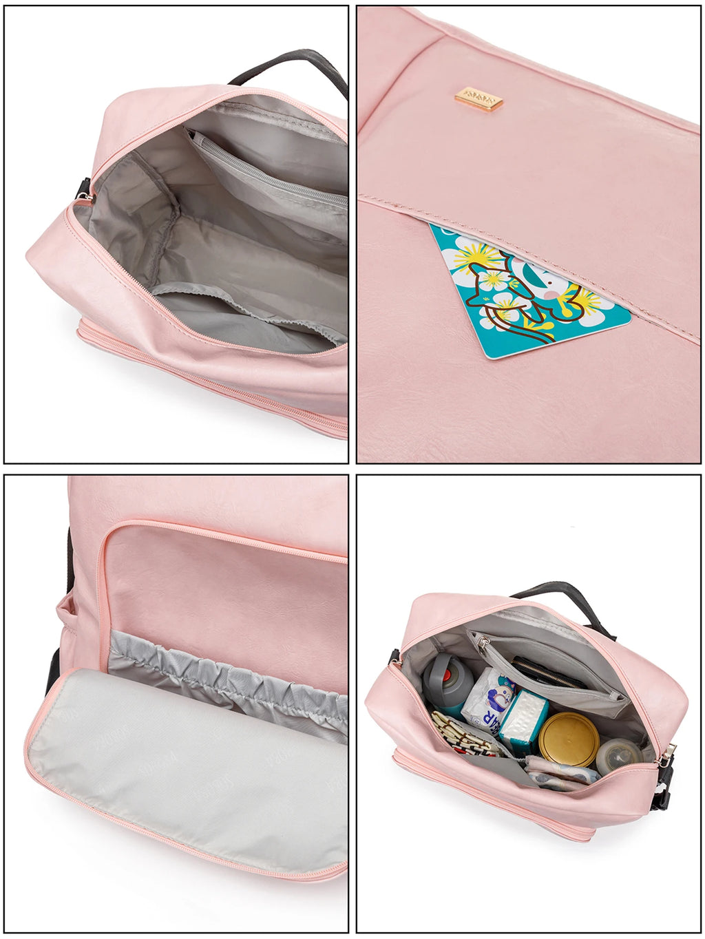Soboba New Mommy Diaper Backpack – Large Capacity Multi-Functional Waterproof Bag for Quick Outings