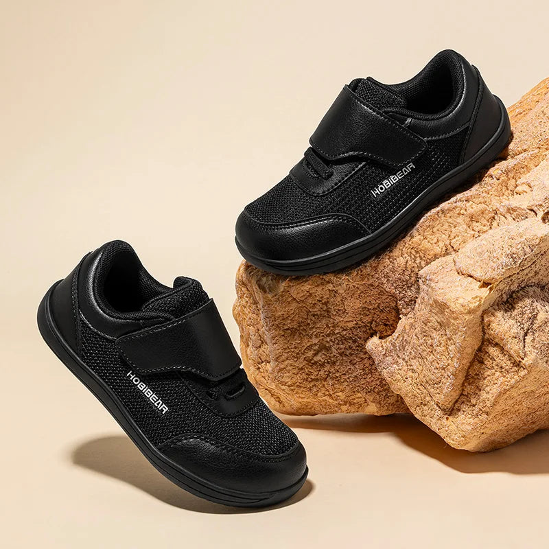 Kids’ Barefoot Sneakers – Wide Toe, Breathable, Zero Drop