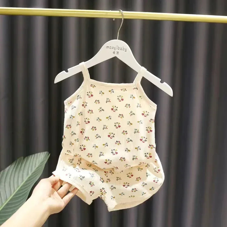 Baby Summer Clothing Set – Tee & Shorts (Toddler)