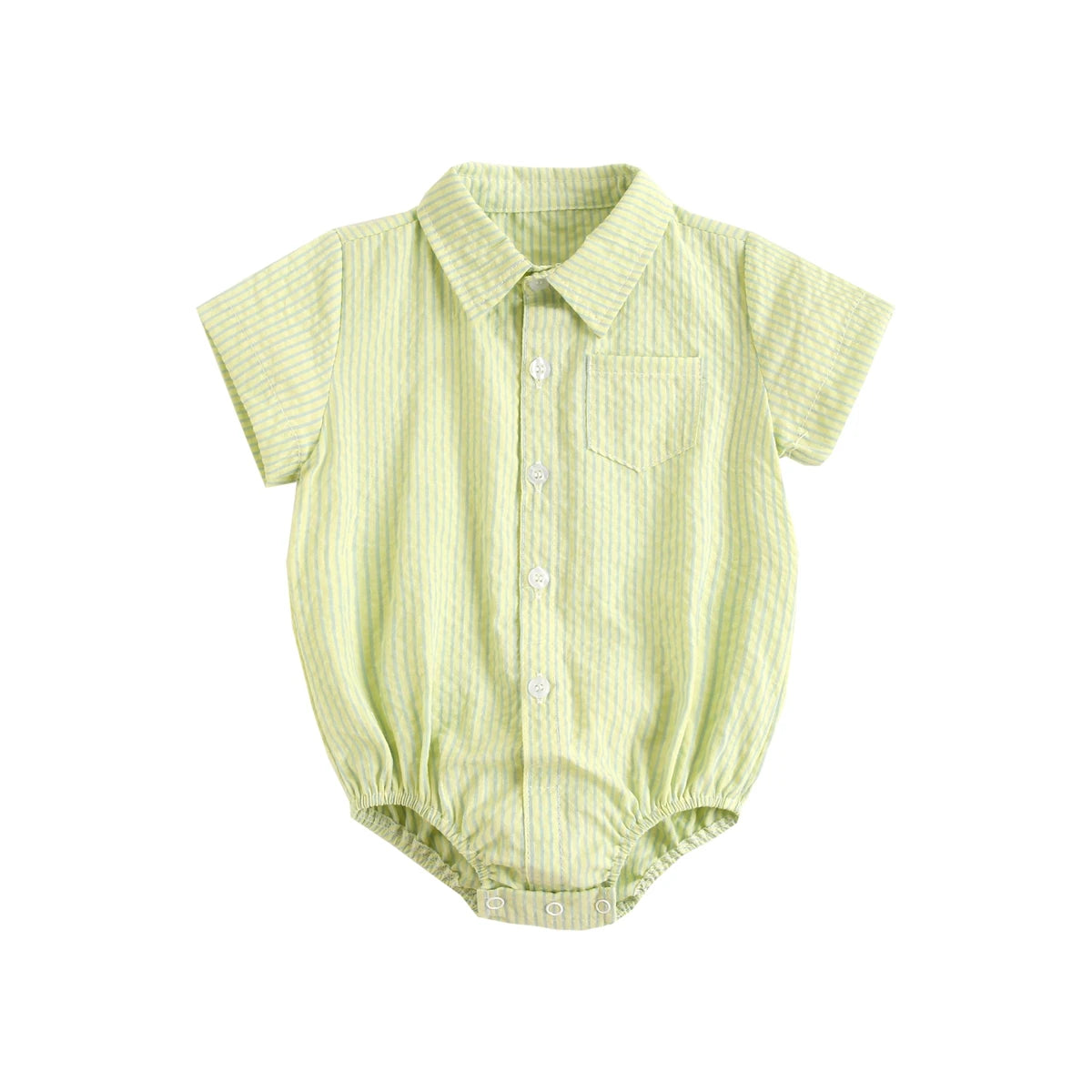 Newborn Boy Summer Bodysuit