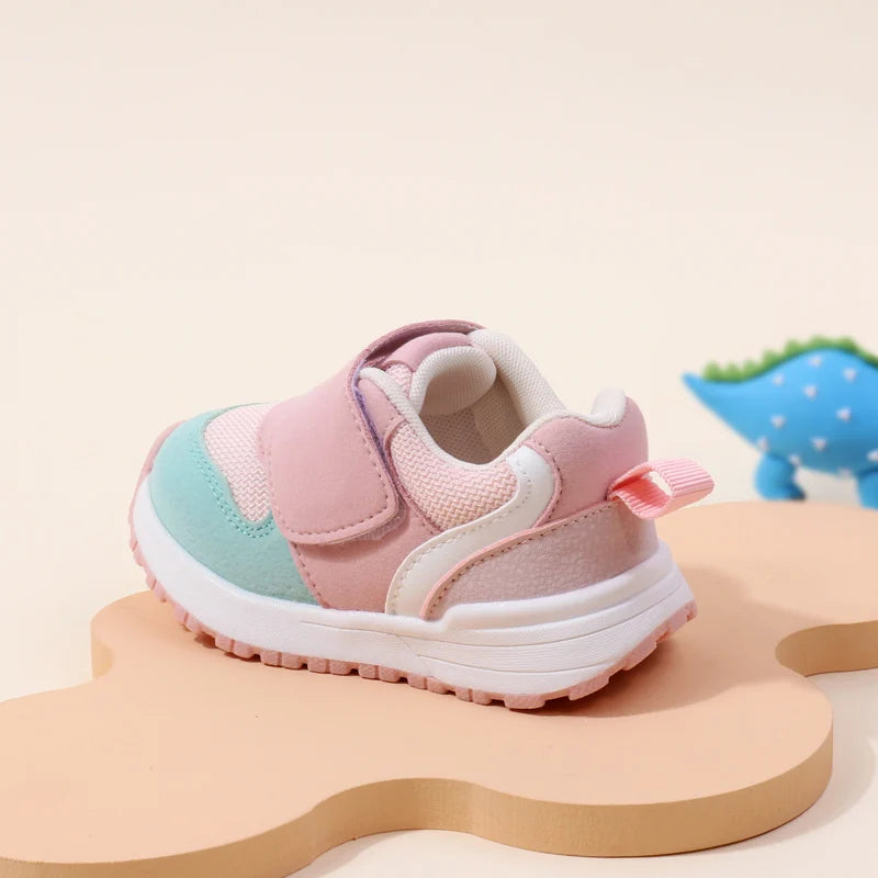 Kids  Prewalker Sneakers – Rubber Sole Anti-Slip Casual Shoes