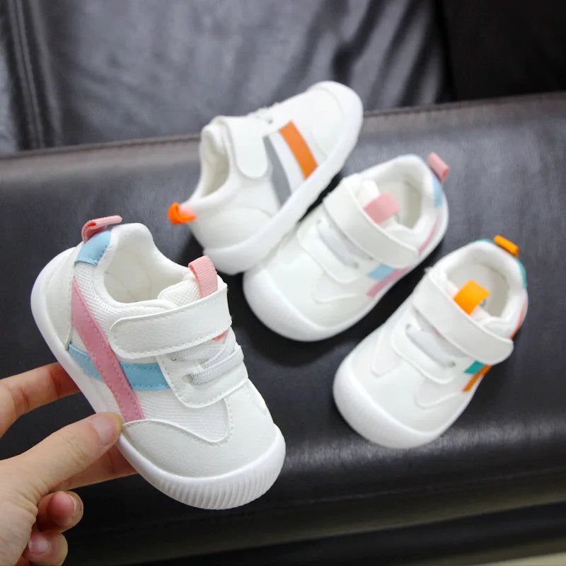 Baby Toddler Shoes (0–3 Years) – Soft Bottom Non-Slip Breathable Sneakers